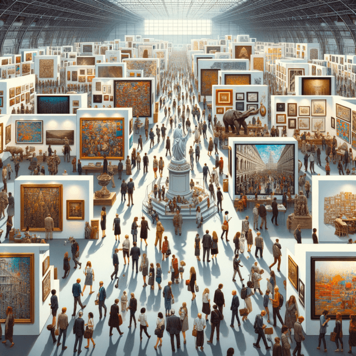 L'elenco degli espositori per la prima edizione di Expo Chicago sotto la guida di Frieze è un vero e proprio who's who del mondo dell'arte contemporanea. Gallerie provenienti da oltre 30 paesi porteranno un'offerta artistica diversificata, che spazia dall'arte moderna a quella contemporanea, passando per l'arte emergente e le installazioni site-specific. L'elenco degli espositori per la prima edizione di Expo Chicago sotto la guida di Frieze è un vero e proprio who's who del mondo dell'arte contemporanea. Gallerie provenienti da oltre 30 paesi porteranno un'offerta artistica diversificata, che spazia dall'arte moderna a quella contemporanea, passando per l'arte emergente e le installazioni site-specific.